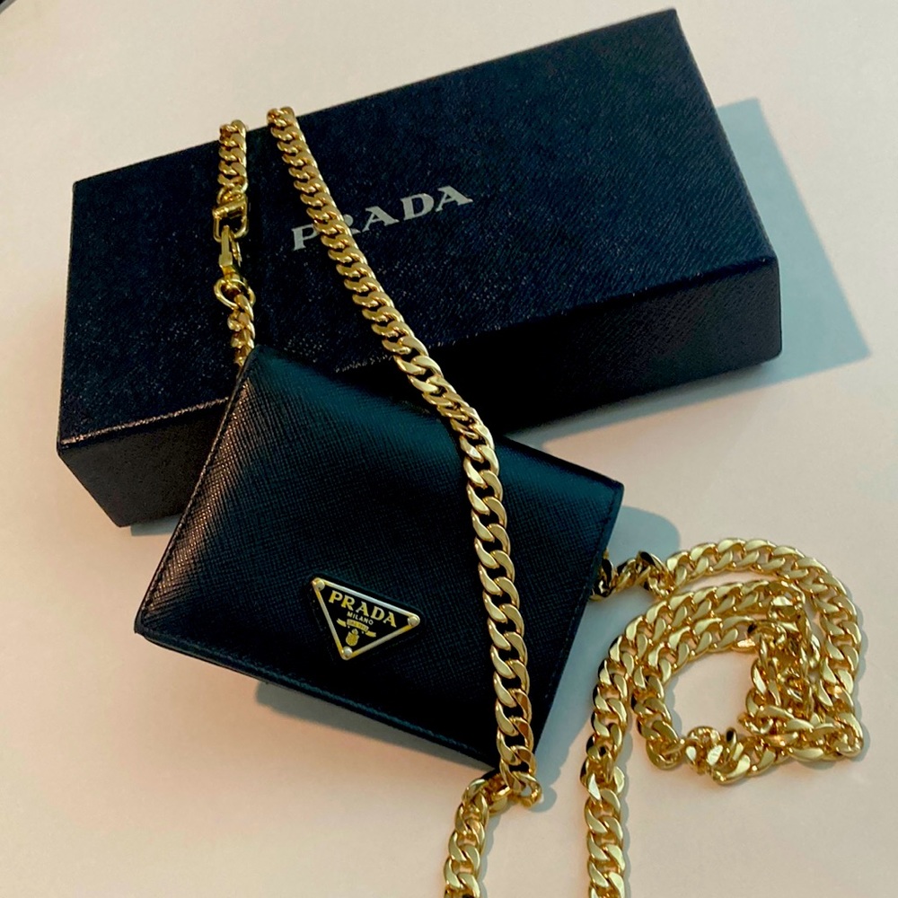 Prada Wallet *Chain sold separately*